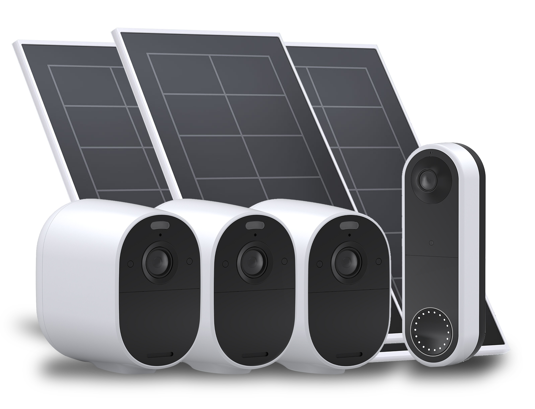 wireless-doorbell-3-cam-SOLAR-PANELS